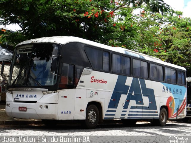 Empresa de Transportes São Luiz 6200 na cidade de Senhor do Bonfim, Bahia, Brasil, por João Victor. ID da foto: 4010255.