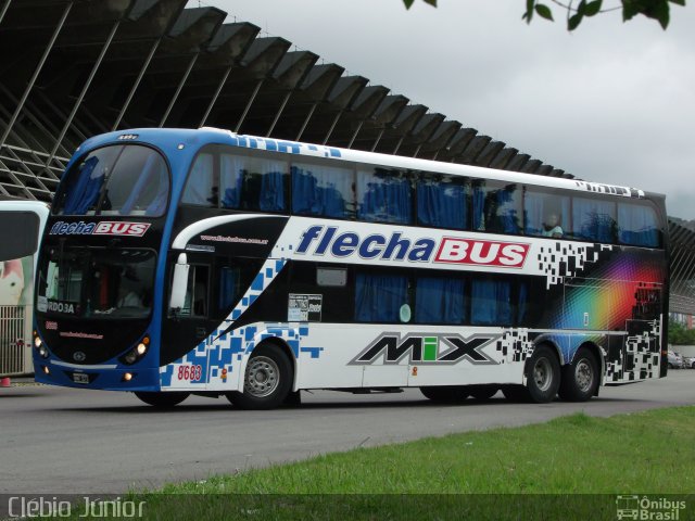 Flecha Bus 8683 na cidade de Florianópolis, Santa Catarina, Brasil, por Clébio Júnior. ID da foto: 4010326.