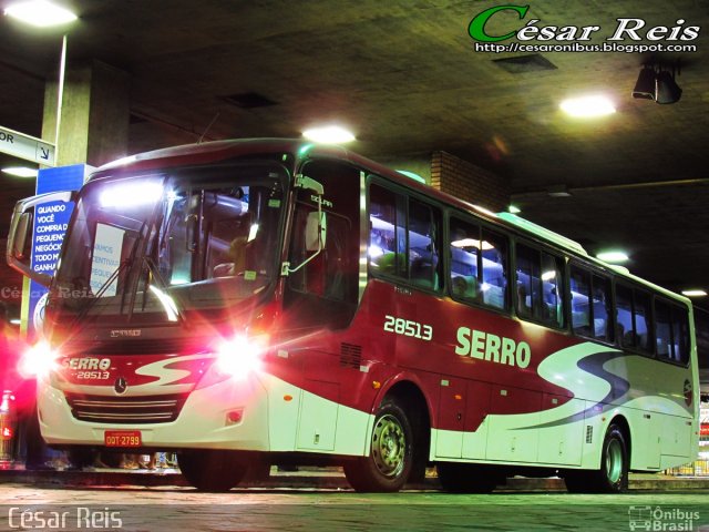 Viação Serro 28513 na cidade de Belo Horizonte, Minas Gerais, Brasil, por César Ônibus. Número da foto: #4011225.