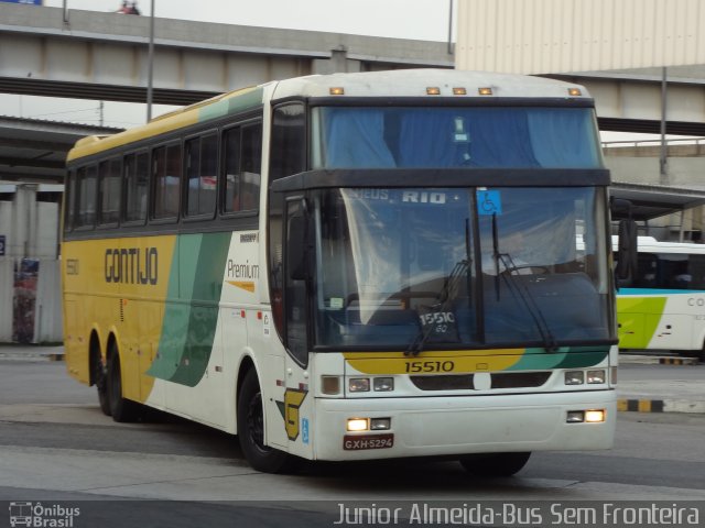 Empresa Gontijo de Transportes 15510 na cidade de Rio de Janeiro, Rio de Janeiro, Brasil, por Junior Almeida. ID da foto: 4010454.