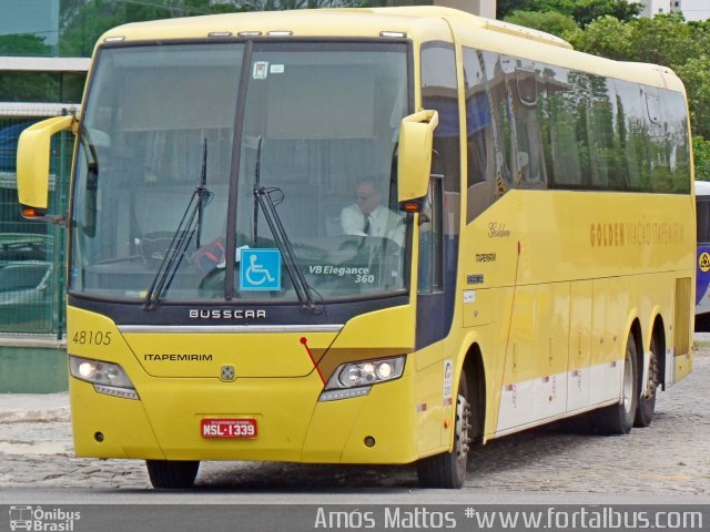 Viação Itapemirim 48105 na cidade de Fortaleza, Ceará, Brasil, por Amós  Mattos. ID da foto: 4010756.