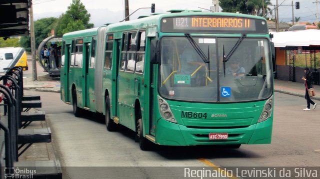 Auto Viação Mercês MB604 na cidade de Curitiba, Paraná, Brasil, por Reginaldo Levinski da Silva. ID da foto: 4009868.