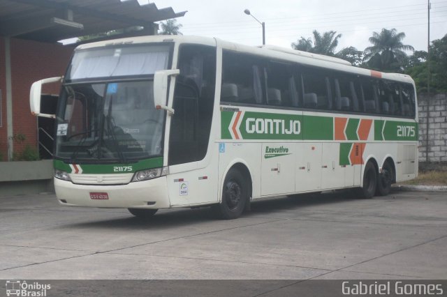Empresa Gontijo de Transportes 21175 na cidade de Recife, Pernambuco, Brasil, por Gabriel  Gomes. Número da foto: #4011074.