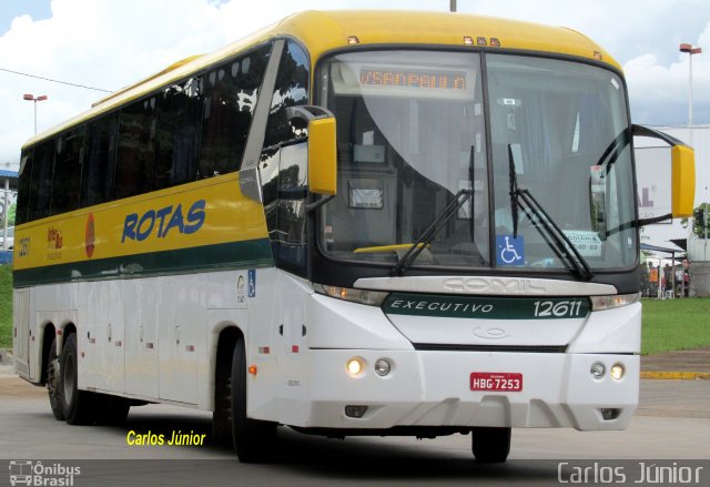 RodeRotas - Rotas de Viação do Triângulo 12611 na cidade de Goiânia, Goiás, Brasil, por Carlos Júnior. Número da foto: #4010544.