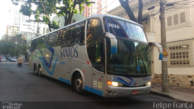 Santos Turismo 5020 na cidade de São Paulo, São Paulo, Brasil, por Felipe França. Número da foto: #4012502.