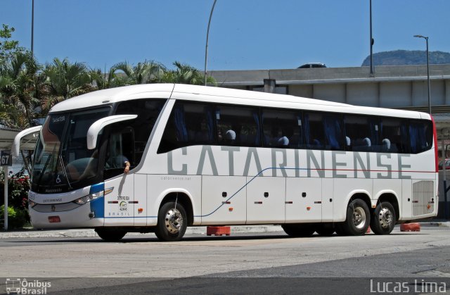 Auto Viação Catarinense 3365 na cidade de Rio de Janeiro, Rio de Janeiro, Brasil, por Lucas Lima. Número da foto: #4013062.