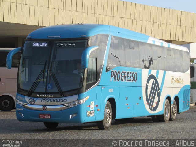 Auto Viação Progresso 6184 na cidade de Caruaru, Pernambuco, Brasil, por Rodrigo Fonseca. ID da foto: 4014125.