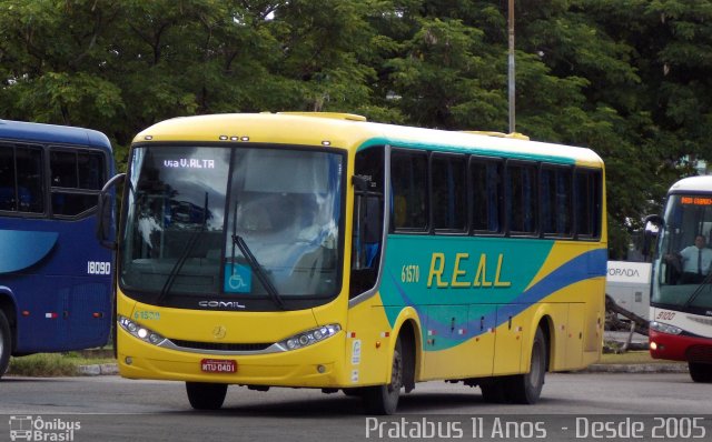 Viação Real Ita 61570 na cidade de Vitória, Espírito Santo, Brasil, por Cristiano Soares da Silva. ID da foto: 4012688.