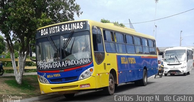 Ônibus Particulares LOS0293 na cidade de Salinópolis, Pará, Brasil, por Carlos Jorge N.  de Castro. Número da foto: #4013060.