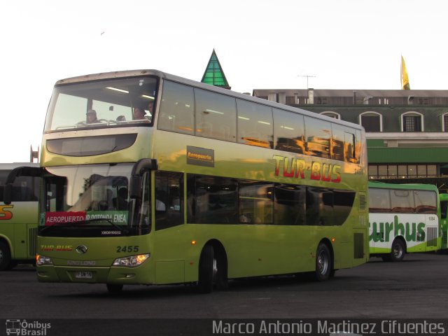 TurBus 2455 na cidade de , por Marco Antonio Martinez Cifuentes. ID da foto: 4011612.