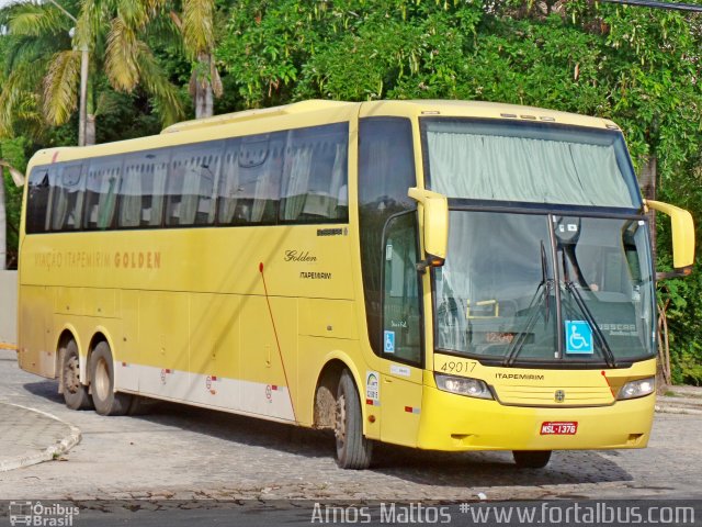 Viação Itapemirim 49017 na cidade de Fortaleza, Ceará, Brasil, por Amós  Mattos. Número da foto: #4013825.