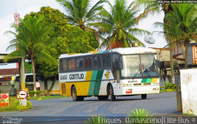 Empresa Gontijo de Transportes 10160 na cidade de Eunápolis, Bahia, Brasil, por Eriques  Damasceno. Número da foto: #4014209.
