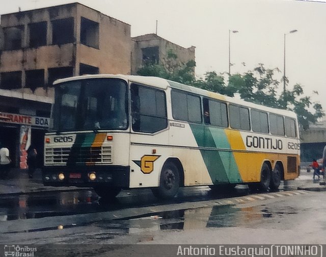 Empresa Gontijo de Transportes 6205 na cidade de Belo Horizonte, Minas Gerais, Brasil, por Antonio Eustaquio Toninho. ID da foto: 4013614.