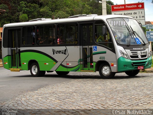 Turin Transportes 400 na cidade de Ouro Preto, Minas Gerais, Brasil, por César Natividade. Número da foto: #4013287.