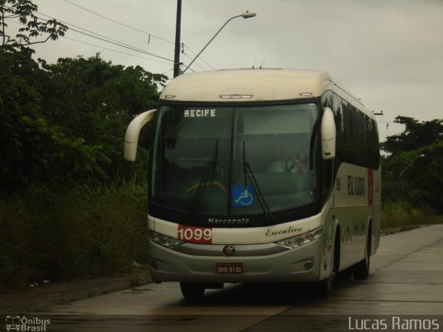 Real Alagoas de Viação 1099 na cidade de Recife, Pernambuco, Brasil, por Lucas Ramos. Número da foto: #4013206.