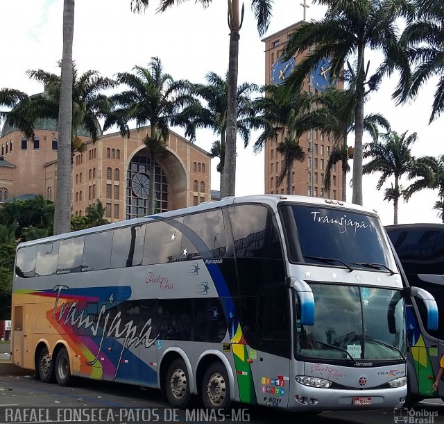 Transjapa Tours F 5011 na cidade de Aparecida, São Paulo, Brasil, por RAFAEL  JUNIO FONSECA. Número da foto: #4011897.