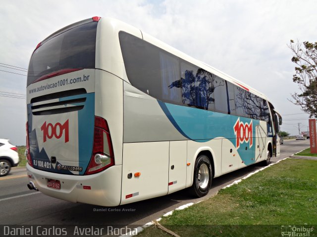 Auto Viação 1001 RJ 108.421 na cidade de Campos dos Goytacazes, Rio de Janeiro, Brasil, por Daniel Carlos  Avelar Rocha. ID da foto: 4016230.