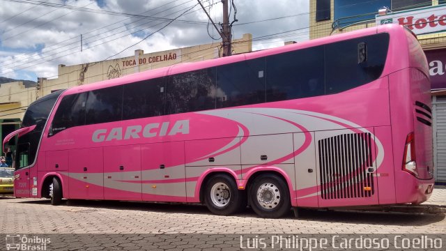 Viação Garcia 7209 na cidade de Ouro Branco, Minas Gerais, Brasil, por Luis Philippe Cardoso Coelho. Número da foto: #4014807.