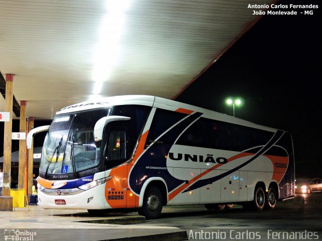 Expresso União 10260 na cidade de João Monlevade, Minas Gerais, Brasil, por Antonio Carlos Fernandes. Número da foto: #4015353.