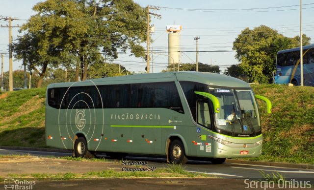 Viação Garcia 7387 na cidade de Campinas, São Paulo, Brasil, por Sérgio de Sousa Elias. ID da foto: 4016340.