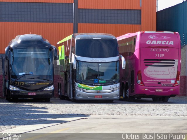 Viação Garcia 7175 na cidade de São Paulo, São Paulo, Brasil, por Cleber Bus. Número da foto: #4016756.