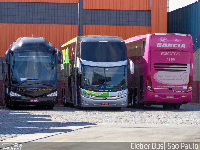 Viação Garcia 7175 na cidade de São Paulo, São Paulo, Brasil, por Cleber Bus. ID da foto: 4016756.