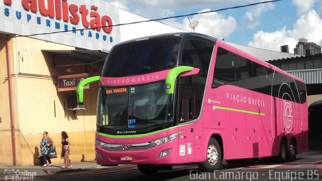 Viação Garcia 7947 na cidade de Sorocaba, São Paulo, Brasil, por Gian Felipe Camargo. ID da foto: 4015429.