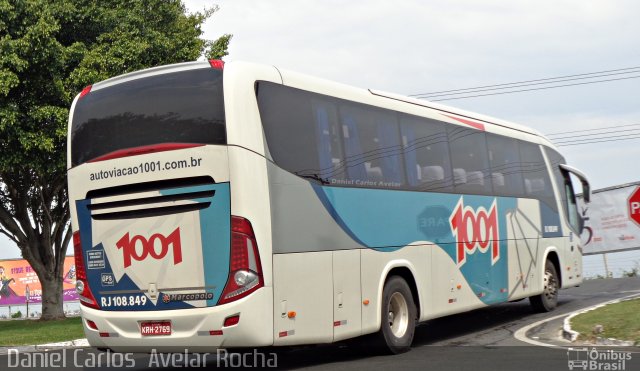 Auto Viação 1001 RJ 108.849 na cidade de Campos dos Goytacazes, Rio de Janeiro, Brasil, por Daniel Carlos  Avelar Rocha. ID da foto: 4016236.