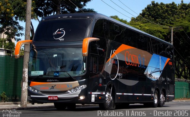 Costa Sul Turismo 1325 na cidade de São Paulo, São Paulo, Brasil, por Cristiano Soares da Silva. ID da foto: 4017765.