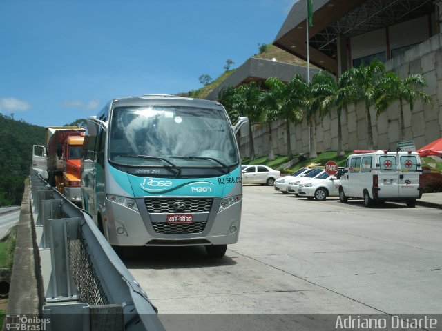 Rosa Turismo 14307 na cidade de Petrópolis, Rio de Janeiro, Brasil, por Adriano Duarte. Número da foto: #4017009.