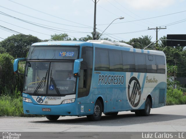 Auto Viação Progresso 6159 na cidade de Recife, Pernambuco, Brasil, por Luiz Carlos de Santana. ID da foto: 4018130.