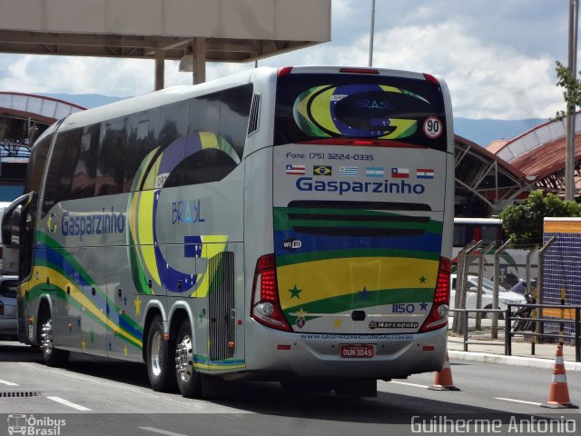 Gasparzinho Turismo 1150 na cidade de Aparecida, São Paulo, Brasil, por Guilherme Antonio. ID da foto: 4018393.