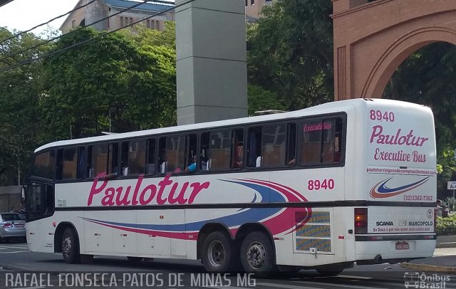 Paulotur 8940 na cidade de Aparecida, São Paulo, Brasil, por RAFAEL  JUNIO FONSECA. Número da foto: #4016849.