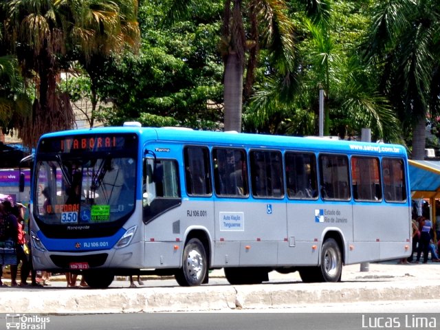 Auto Viação Tanguaense RJ 106.001 na cidade de Itaboraí, Rio de Janeiro, Brasil, por Lucas Lima. Número da foto: #4017608.