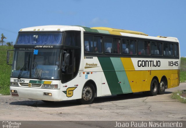 Empresa Gontijo de Transportes 11345 na cidade de Natal, Rio Grande do Norte, Brasil, por Joao Paulo Nascimento Silva. Número da foto: #4021084.