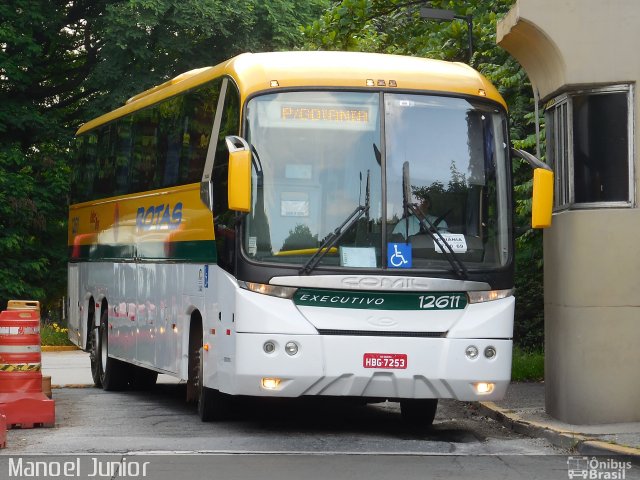 RodeRotas - Rotas de Viação do Triângulo 12611 na cidade de São Paulo, São Paulo, Brasil, por Manoel Junior. ID da foto: 4020117.