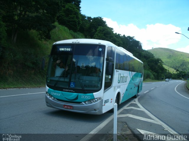 Unitour Transportes e Turismo 2050 na cidade de Petrópolis, Rio de Janeiro, Brasil, por Adriano Duarte. Número da foto: #4019610.