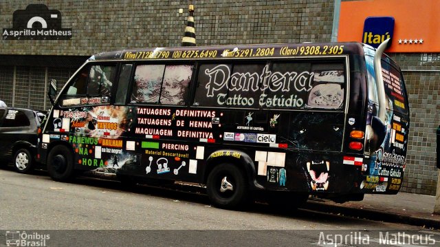 Ônibus Particulares Pantera Tatoo Estudio na cidade de São Paulo, São Paulo, Brasil, por Asprilla Matheus. ID da foto: 4019947.