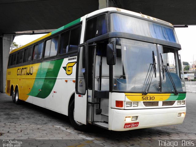 Empresa Gontijo de Transportes 5830 na cidade de Belo Horizonte, Minas Gerais, Brasil, por Thiago  Reis. ID da foto: 4019780.