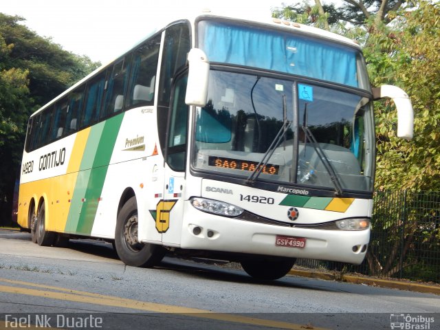 Empresa Gontijo de Transportes 14920 na cidade de São Paulo, São Paulo, Brasil, por Raphael José da Silva. Número da foto: #4022893.