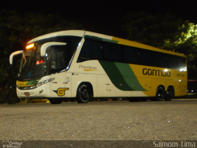 Empresa Gontijo de Transportes 18730 na cidade de Vitória, Espírito Santo, Brasil, por Saimom  Lima. Número da foto: #4022747.