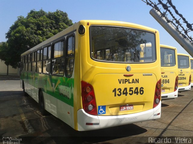Viplan - Viação Planalto 134546 na cidade de Guará, Distrito Federal, Brasil, por Ricardo Vieira. Número da foto: #4023864.