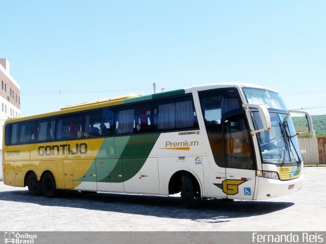 Empresa Gontijo de Transportes 12370 na cidade de Salinas, Minas Gerais, Brasil, por Fernando Reis. Número da foto: #4022369.