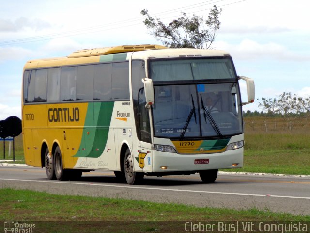 Empresa Gontijo de Transportes 11770 na cidade de Vitória da Conquista, Bahia, Brasil, por Cleber Bus. ID da foto: 4023279.