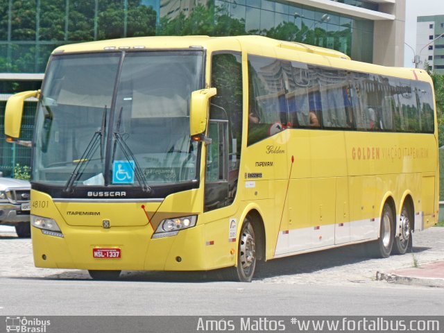 Viação Itapemirim 48101 na cidade de Fortaleza, Ceará, Brasil, por Amós  Mattos. ID da foto: 4023346.