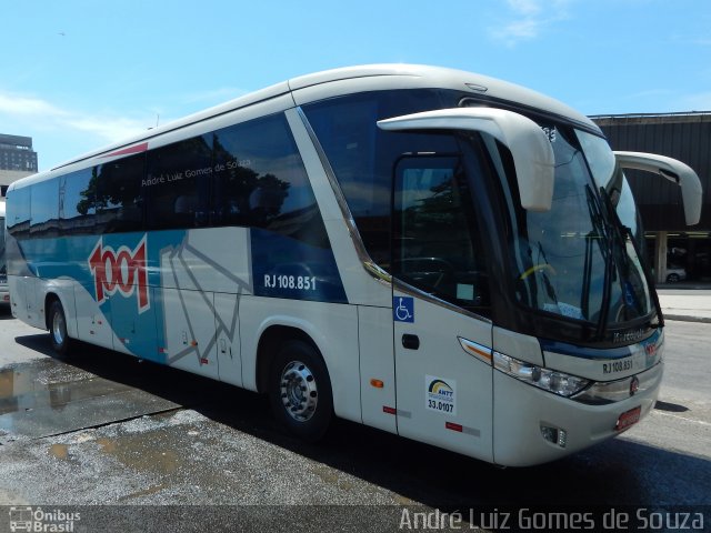 Auto Viação 1001 RJ 108.851 na cidade de Rio de Janeiro, Rio de Janeiro, Brasil, por André Luiz Gomes de Souza. Número da foto: #4023486.