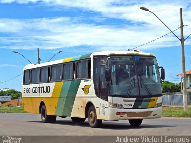 Empresa Gontijo de Transportes 3160 na cidade de Pirapora, Minas Gerais, Brasil, por Andrew Campos. Número da foto: #4022440.