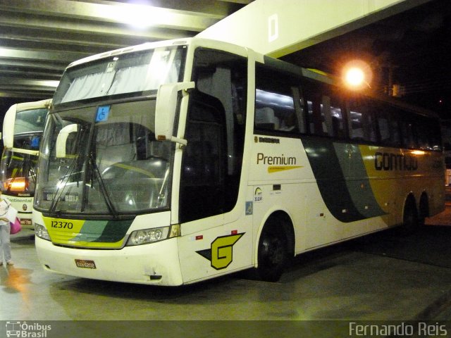 Empresa Gontijo de Transportes 12370 na cidade de Araxá, Minas Gerais, Brasil, por Fernando Reis. Número da foto: #4022326.