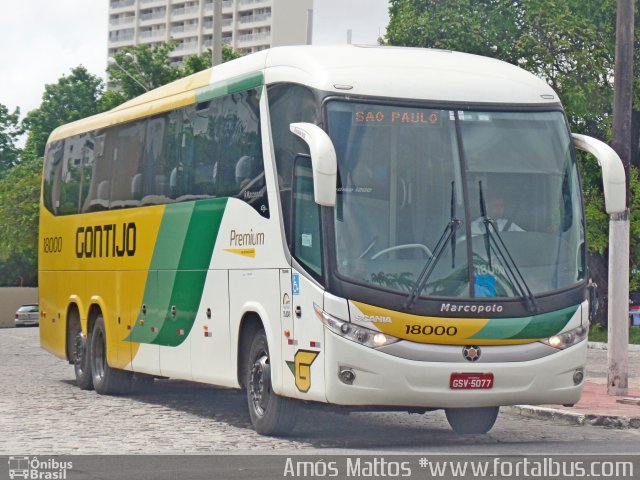 Empresa Gontijo de Transportes 18000 na cidade de Fortaleza, Ceará, Brasil, por Amós  Mattos. ID da foto: 4023313.