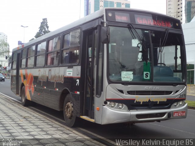 Rápido Campinas 2171 na cidade de Sorocaba, São Paulo, Brasil, por Weslley Kelvin Batista. Número da foto: #4022187.